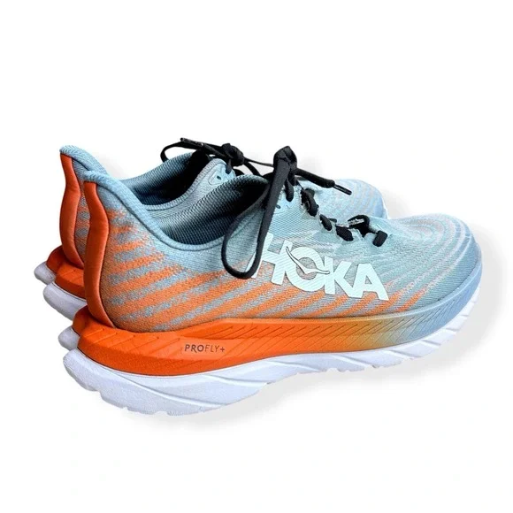 Hoka One One Shoes Mach 5 Men's 8D Blue Running Mountain Spring 1127893 MSPBL - Picture 2 of 14